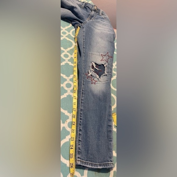Rock & Republic size 6 blue distressed jeans - Picture 12 of 12